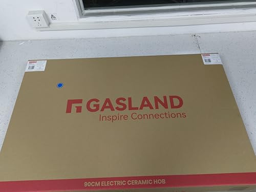 CH905BF34B Independent Glass Ceramic Cooktop, 90 cm Built-in Electric Hob with Stainless Steel Frame, 5 Cooking Zones, Ceramic Stove with Triple Zone, Roasting Zone, Slider Control, 8.5 kW