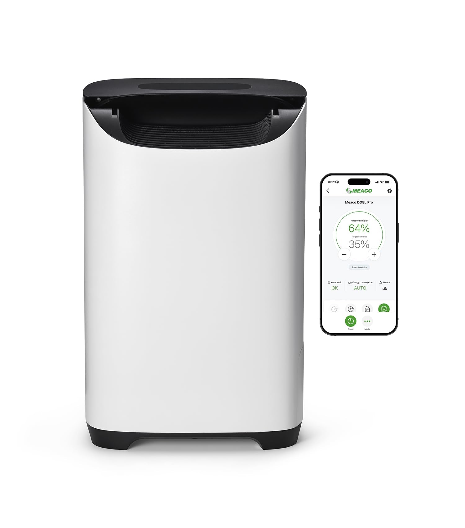DD8L Pro Desiccant Dehumidifier - Faster Clothes Drying | Smart App Control | Customisable Energy Use | Works in Cold Environments | Anti-Bacterial Ioniser | Ideal for Boats, Caravans & Garages