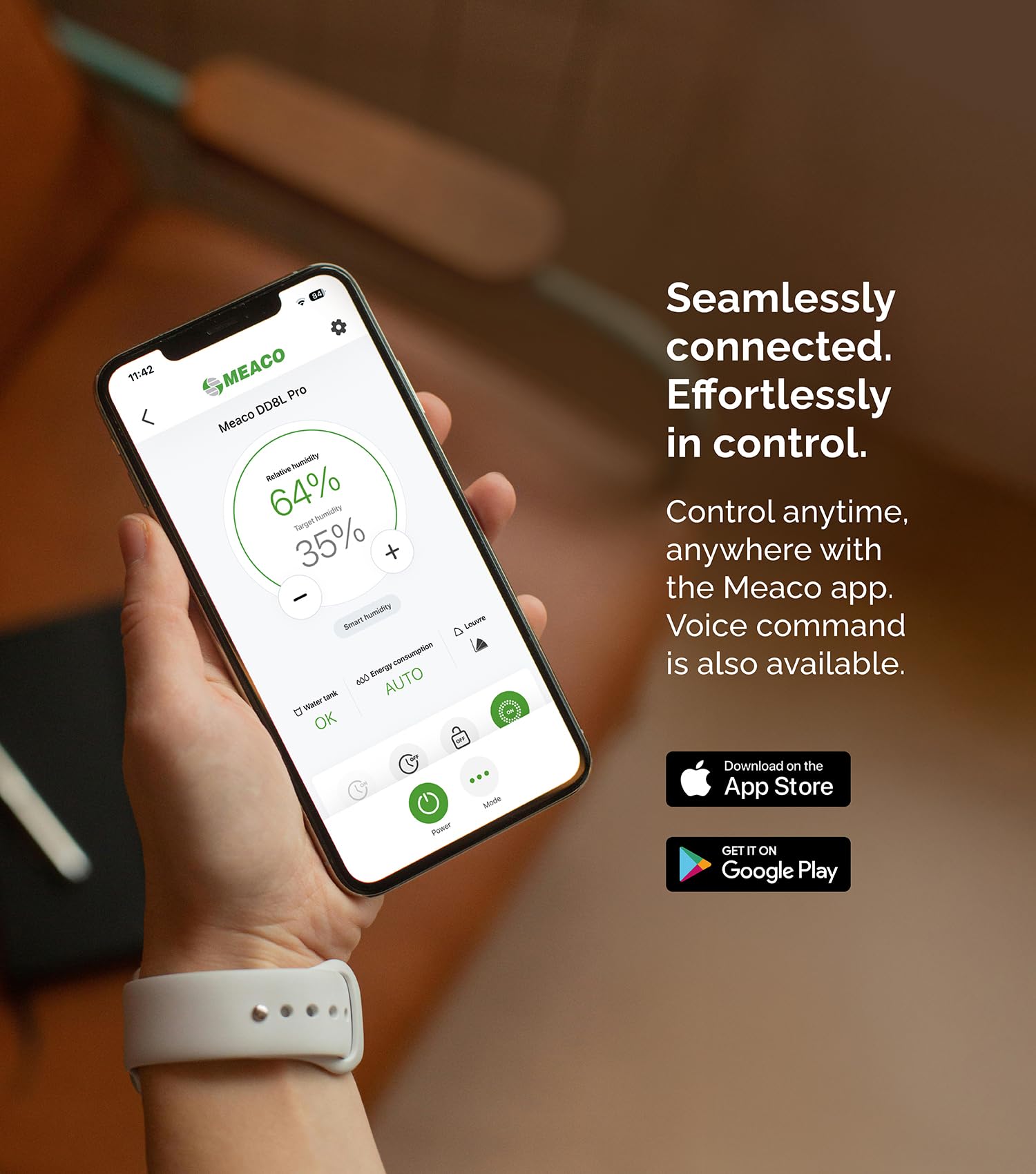 DD8L Pro Desiccant Dehumidifier - Faster Clothes Drying | Smart App Control | Customisable Energy Use | Works in Cold Environments | Anti-Bacterial Ioniser | Ideal for Boats, Caravans & Garages