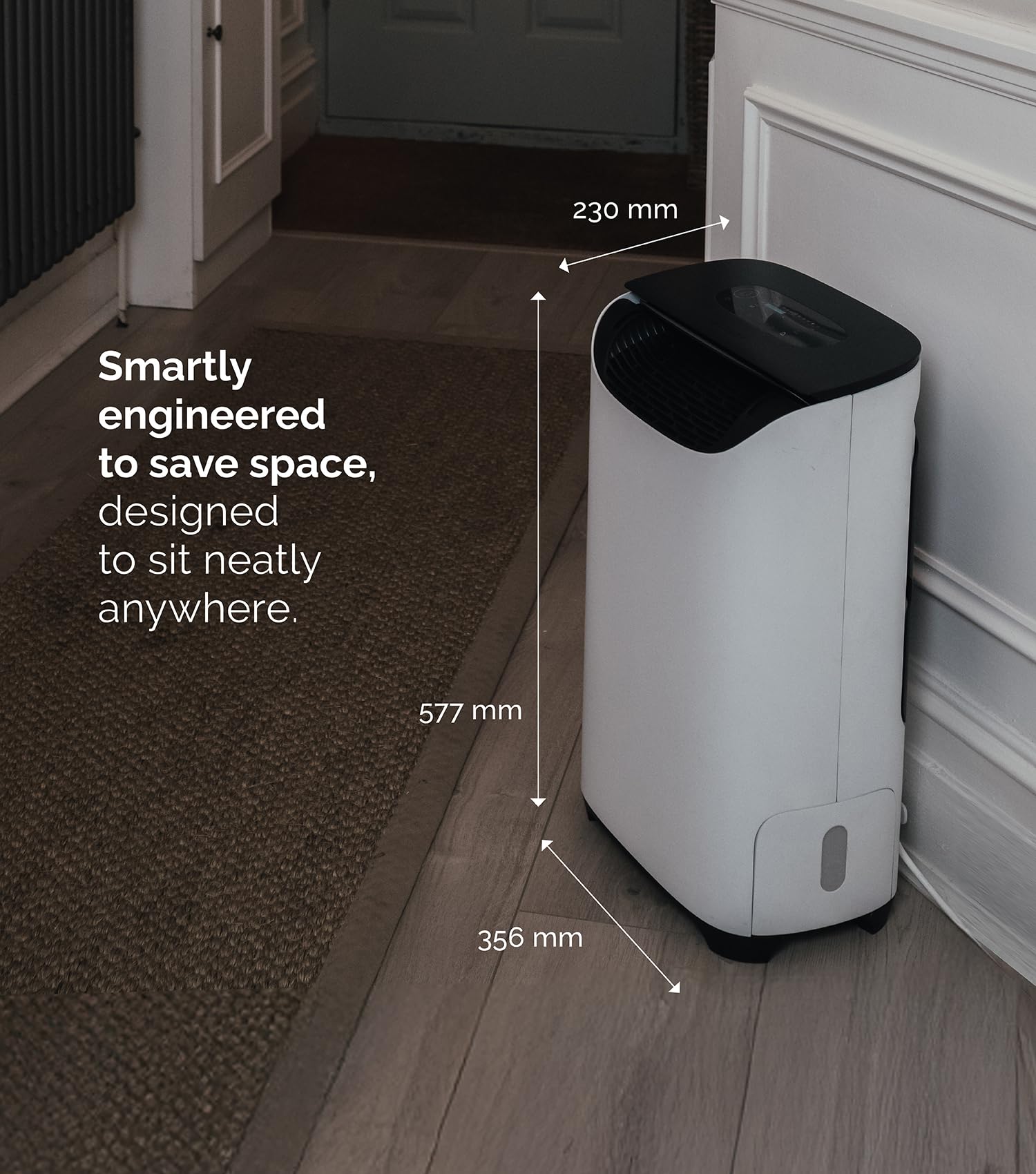 DD8L Pro Desiccant Dehumidifier - Faster Clothes Drying | Smart App Control | Customisable Energy Use | Works in Cold Environments | Anti-Bacterial Ioniser | Ideal for Boats, Caravans & Garages