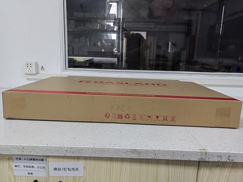 CH905BF34B Independent Glass Ceramic Cooktop, 90 cm Built-in Electric Hob with Stainless Steel Frame, 5 Cooking Zones, Ceramic Stove with Triple Zone, Roasting Zone, Slider Control, 8.5 kW